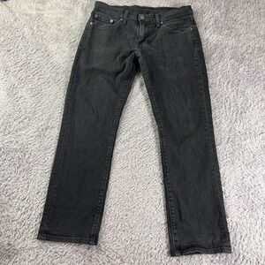 Levis 511 Jean Men's 30 Faded Black Straight Leg